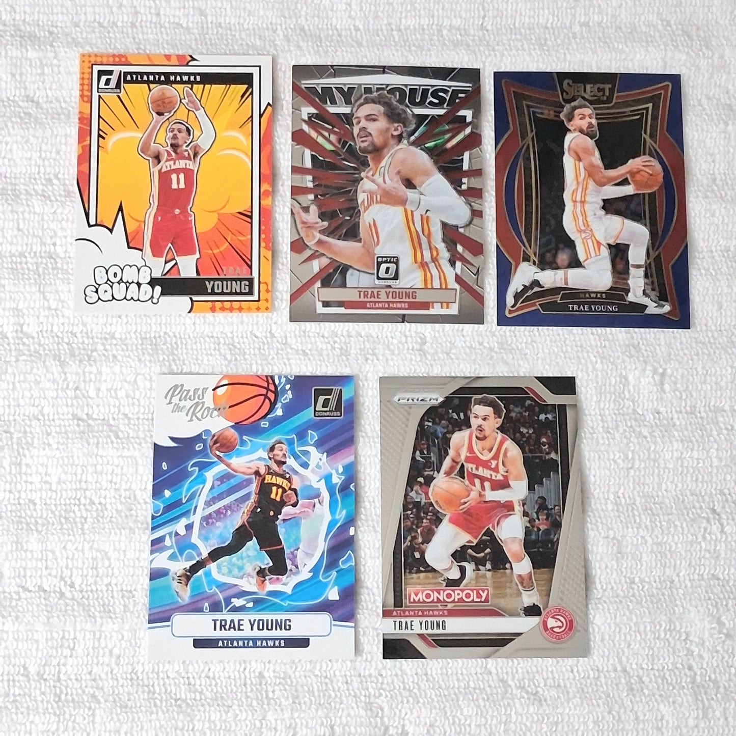 Trae Young Atlanta Hawks 15 Card Lot