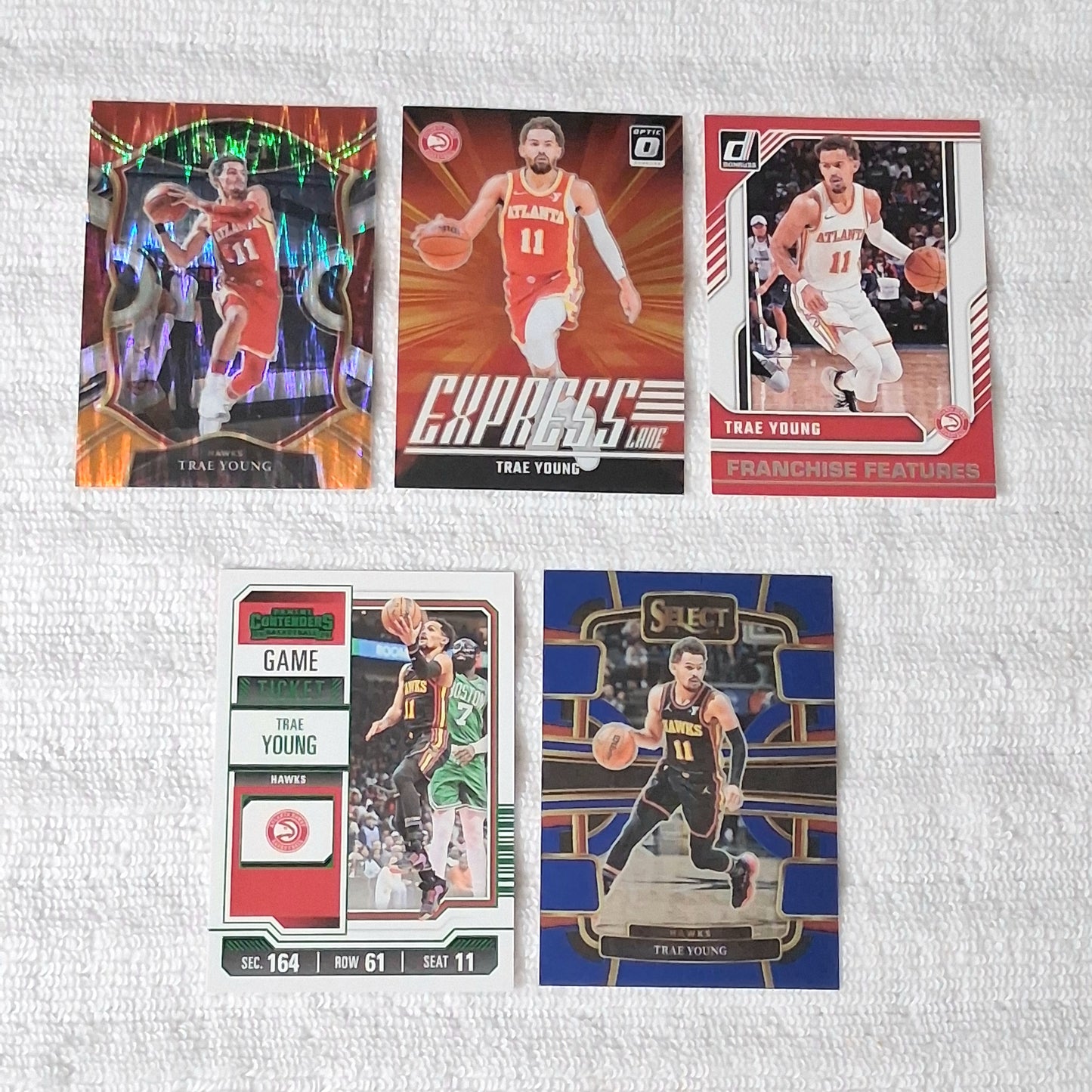 Trae Young Atlanta Hawks 15 Card Lot