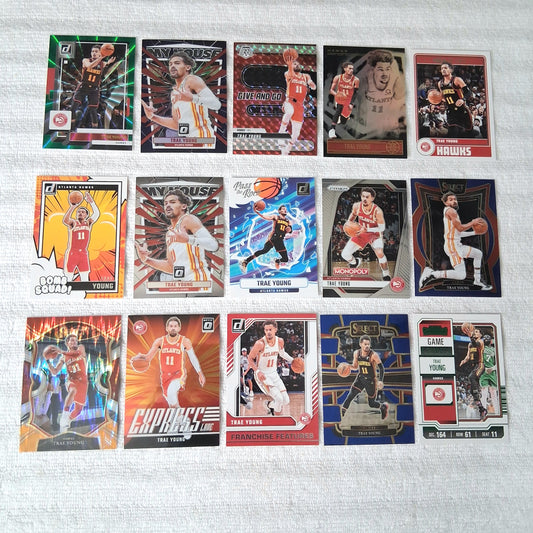 Trae Young Atlanta Hawks 15 Card Lot