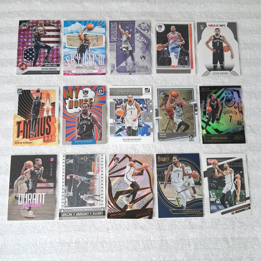 Kevin Durant Brooklyn Nets 15 Card Lot