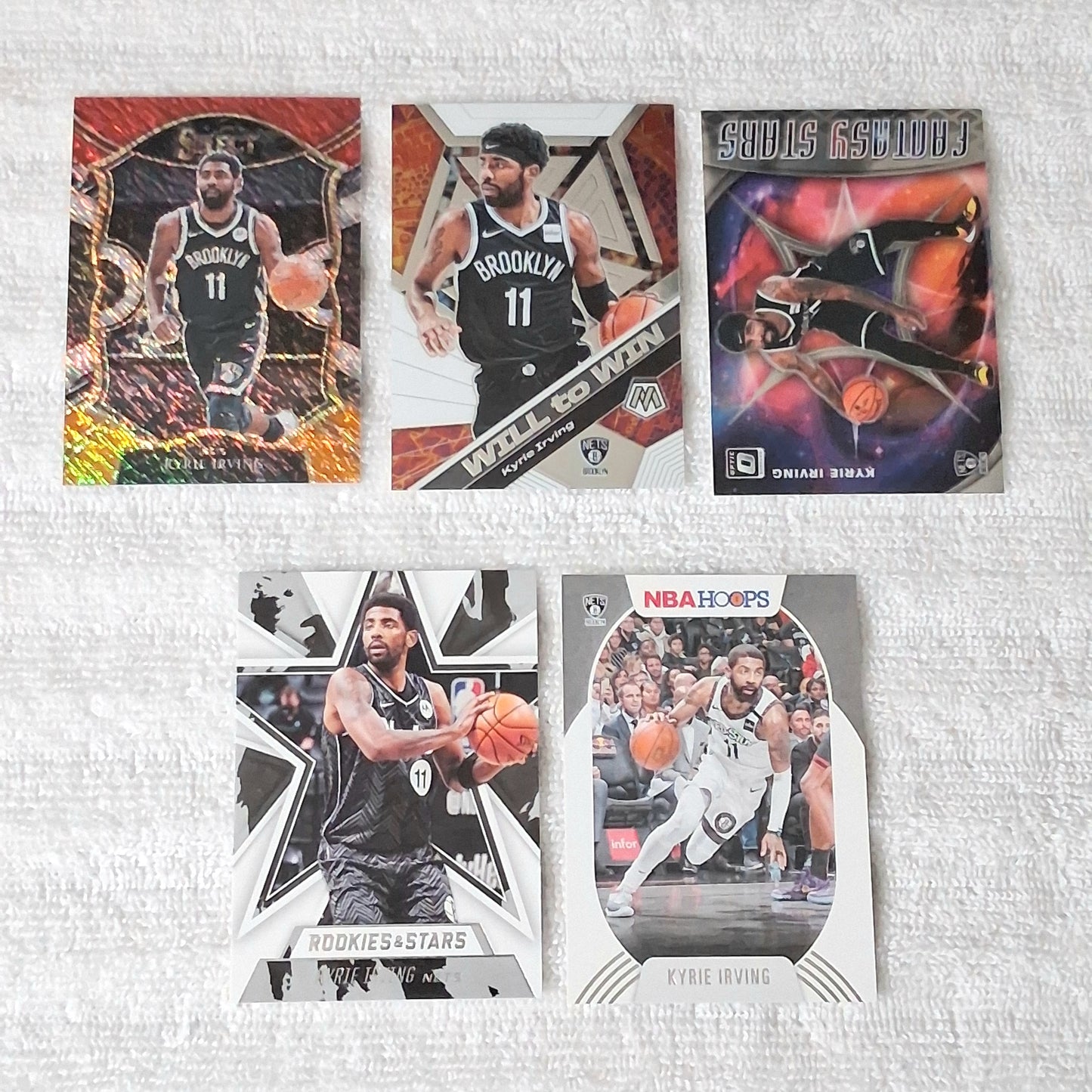 Kyrie Irving Brooklyn Nets 15 Card Lot