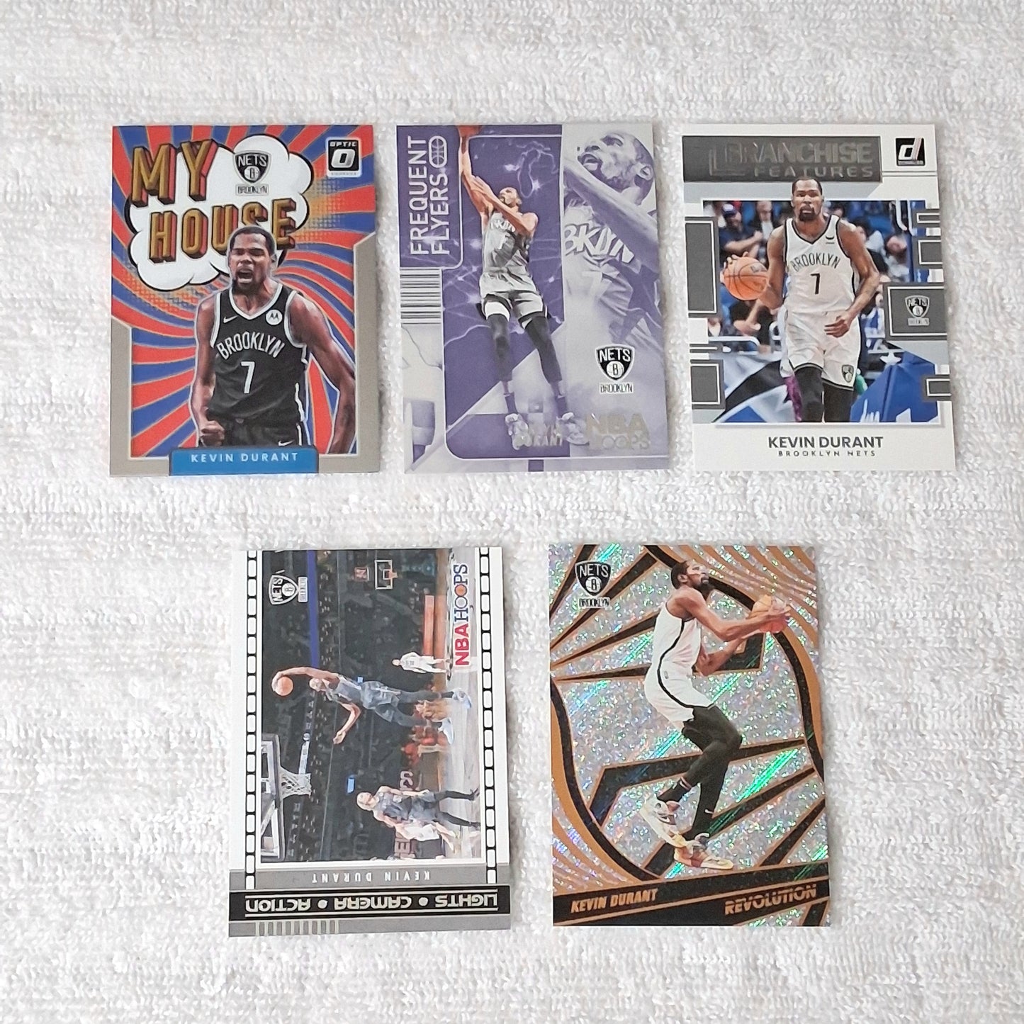 Brooklyn Nets Durant, Irving, Harden 15 Card Team Lot
