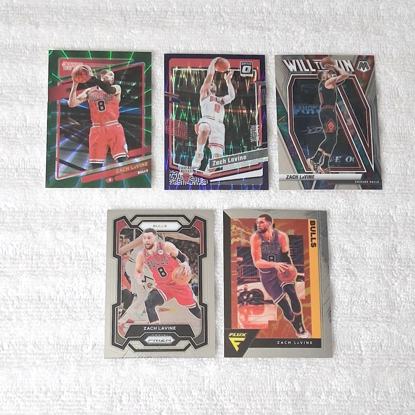 Zach LaVine Chicago Bulls 15 Card Lot