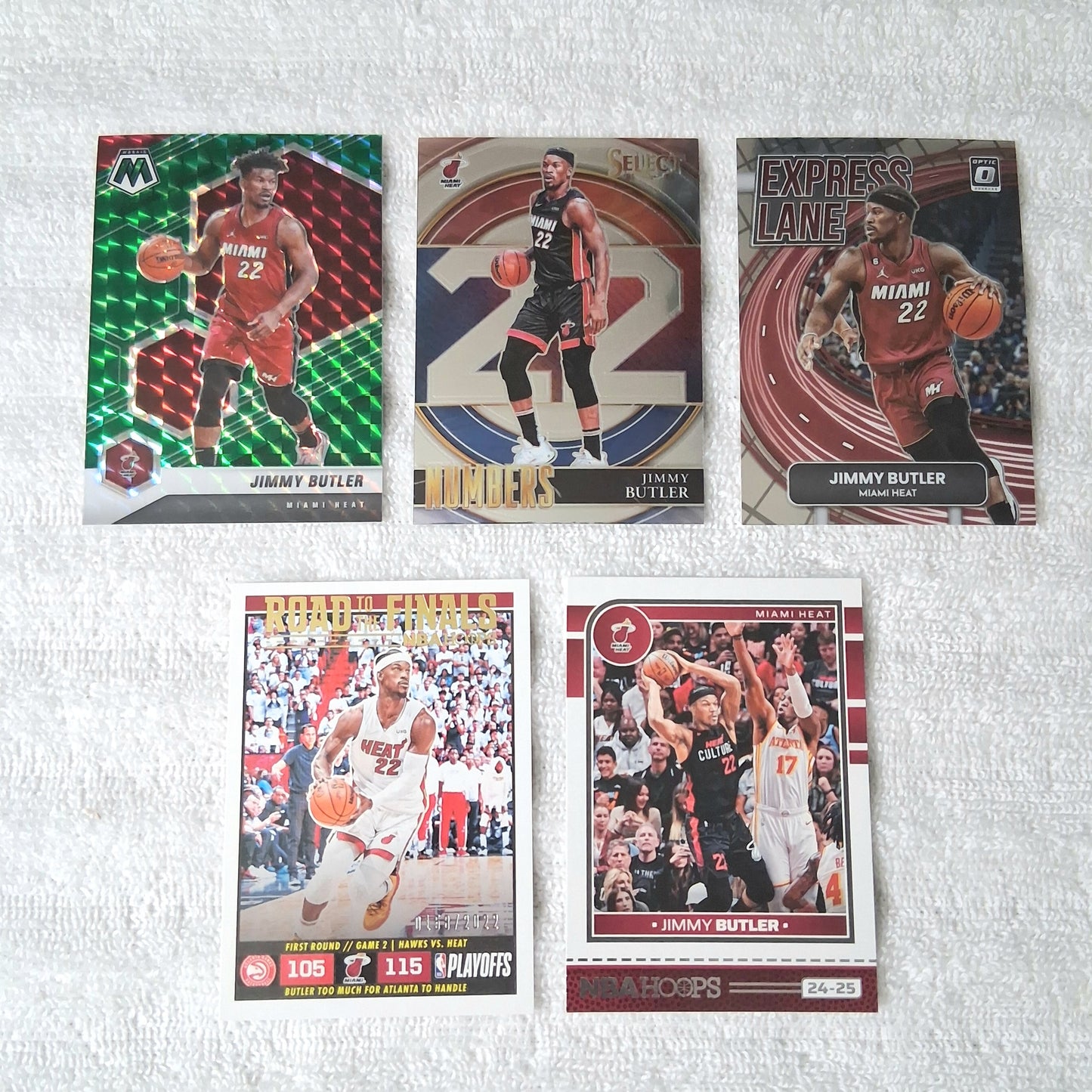 Jimmy Butler Miami Heat 15 Card Lot