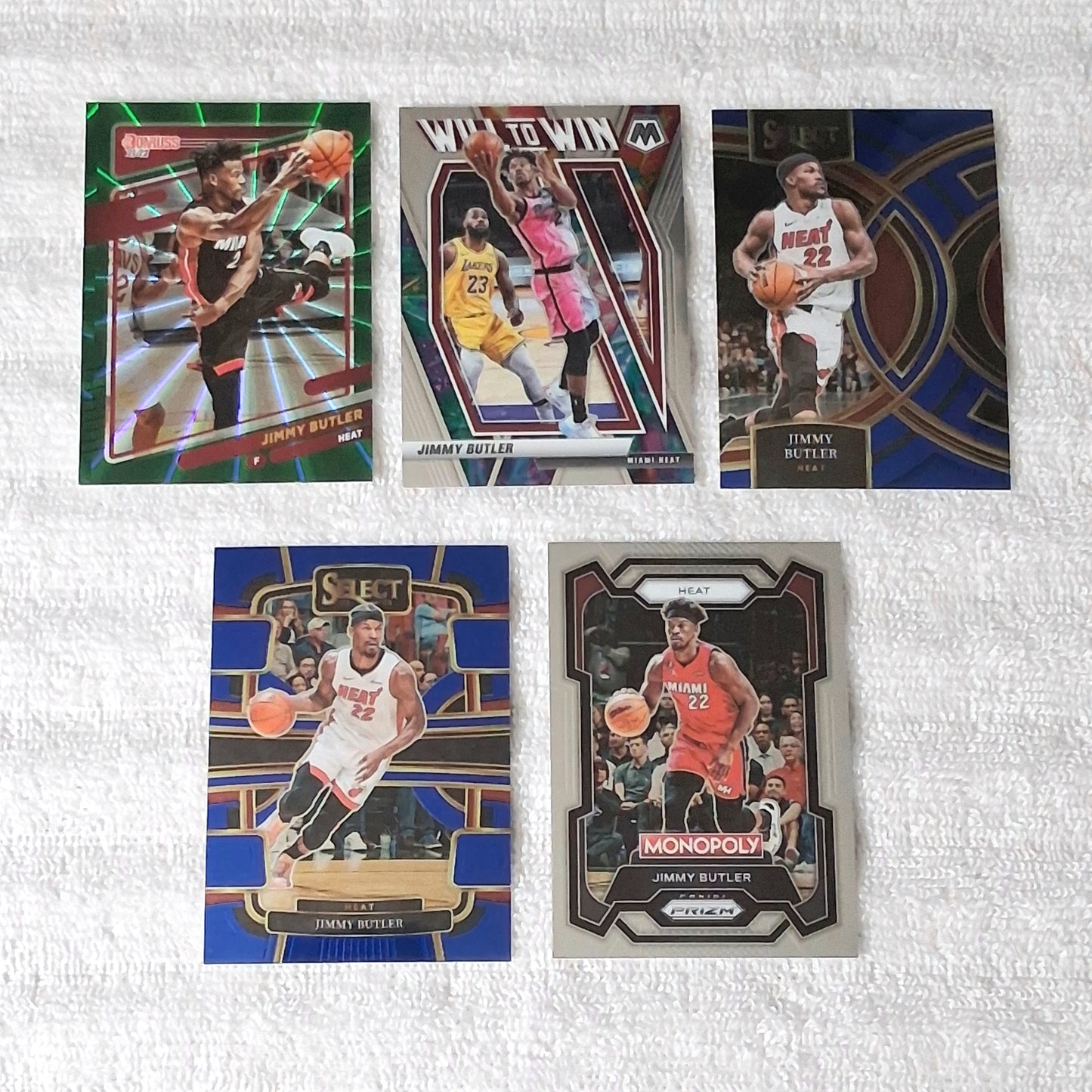 Jimmy Butler Miami Heat 15 Card Lot