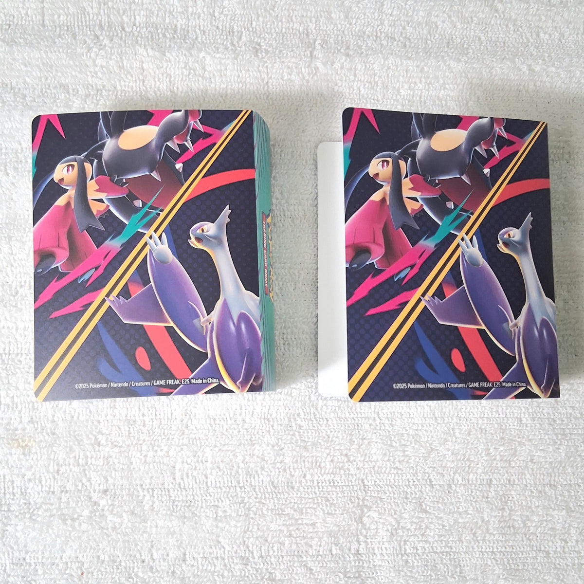 Pokemon 2025 Collector Chest Mini Portfolio Lot of 2