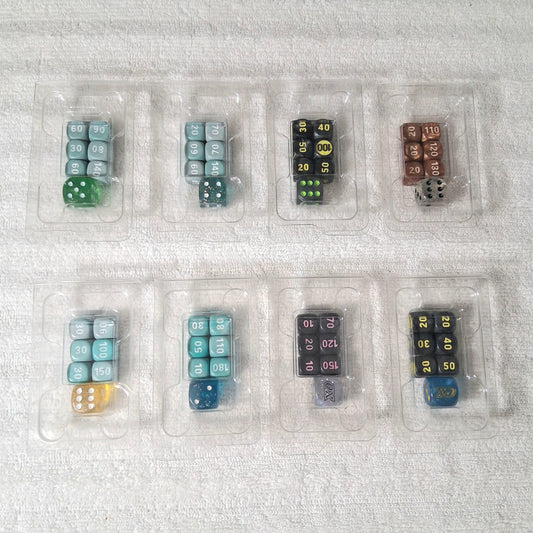 Pokemon Dice Set Lot of 8