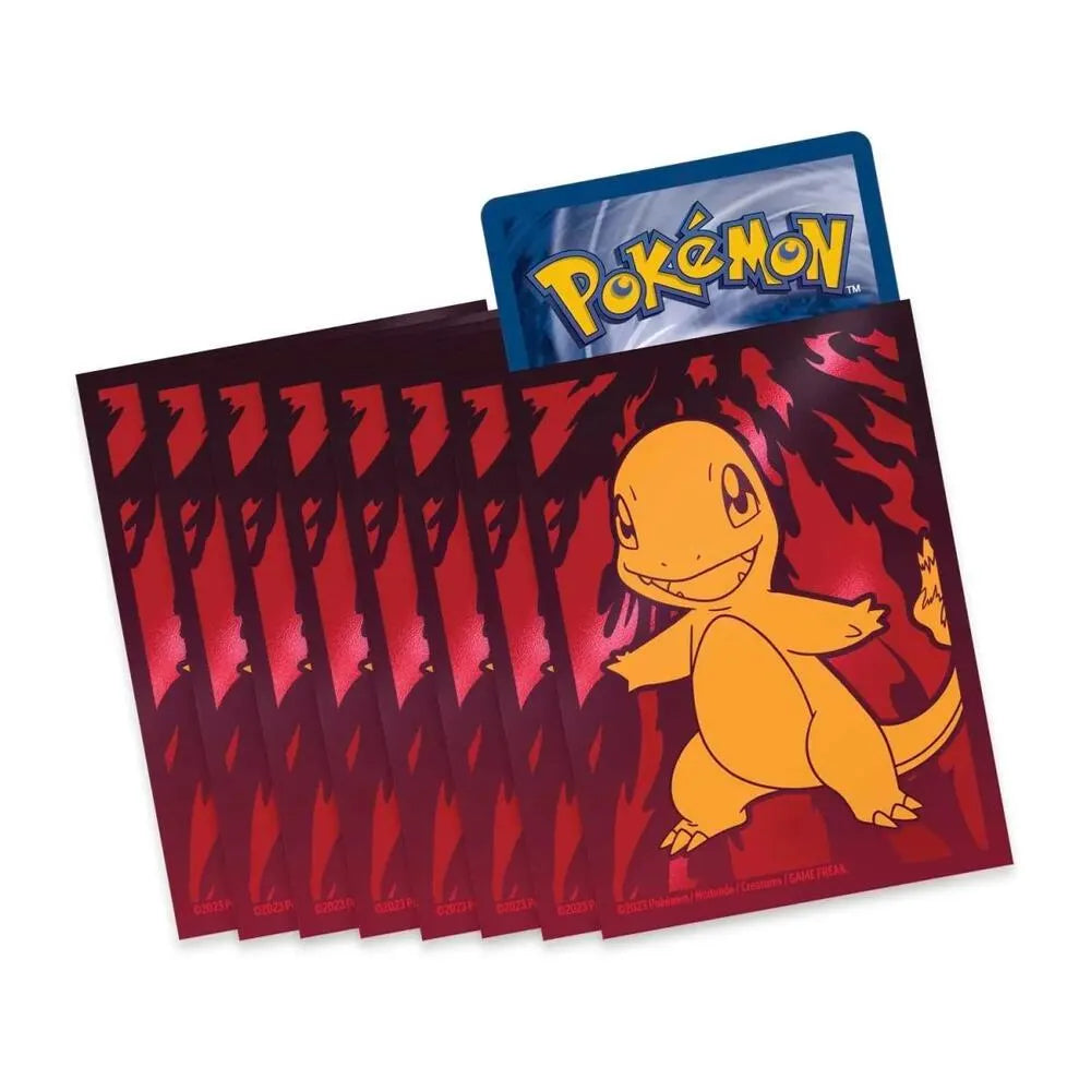Pokemon Card Sleeves Charmander & Walking Wake 65ct Pack Lot of 2